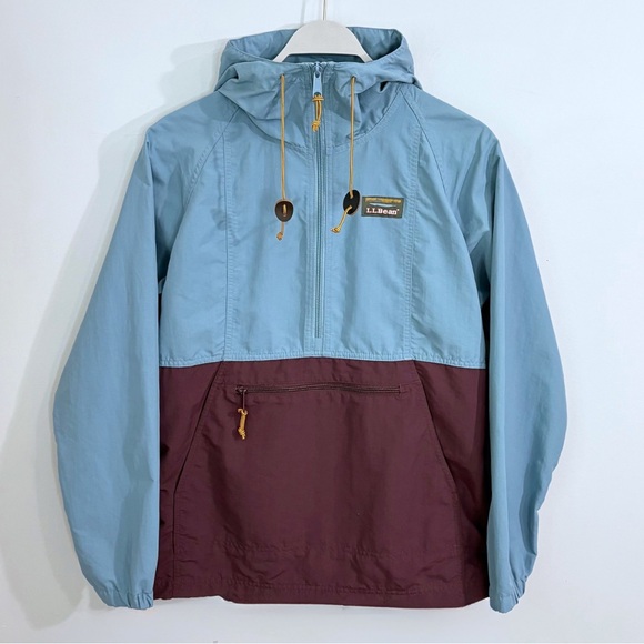 L.L. Bean Mountain Classic Colorblock Women’s Anorak - Picture 1 of 15